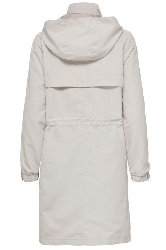 JDYROXANNE LONG HOOD JACKET OTW YFM 15287038 CHATEAU GRAY