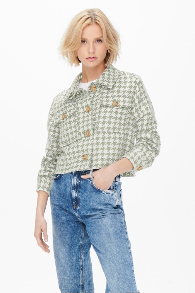 ONLKIMMIE SHORT JACKET CC OTW 15262367 Reseda/CLOUD DANCER