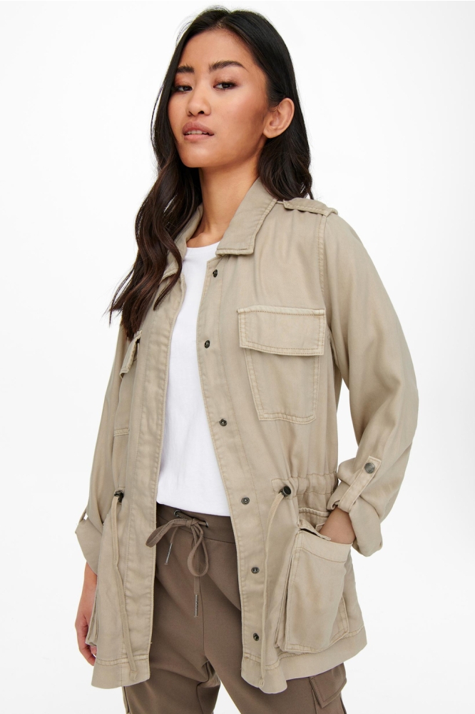 ONLKENYA LIFE UTILITY JACKET CC OTW 15217835 SILVER LIN