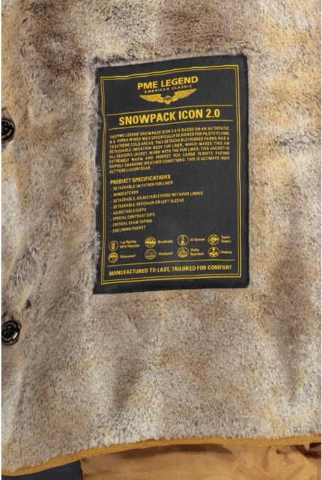 PME legend semi long jacket snowpack icon 2.0