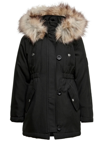 Kids Only Jas KOGIRIS FUR PARKA  OTW NOOS 15245678 Black