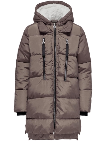 Only Jas ONLNORA LONG PUFFER COAT CC OTW 15230125 FALCON