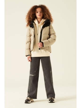 Garcia Kids Jas COLOURBLOCK PUFFER GJ220805 3824 Bleached Almond
