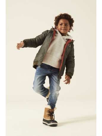 Garcia Kids Jas OMKEERBARE PUFFER GJ250802 2916 Mughal Green
