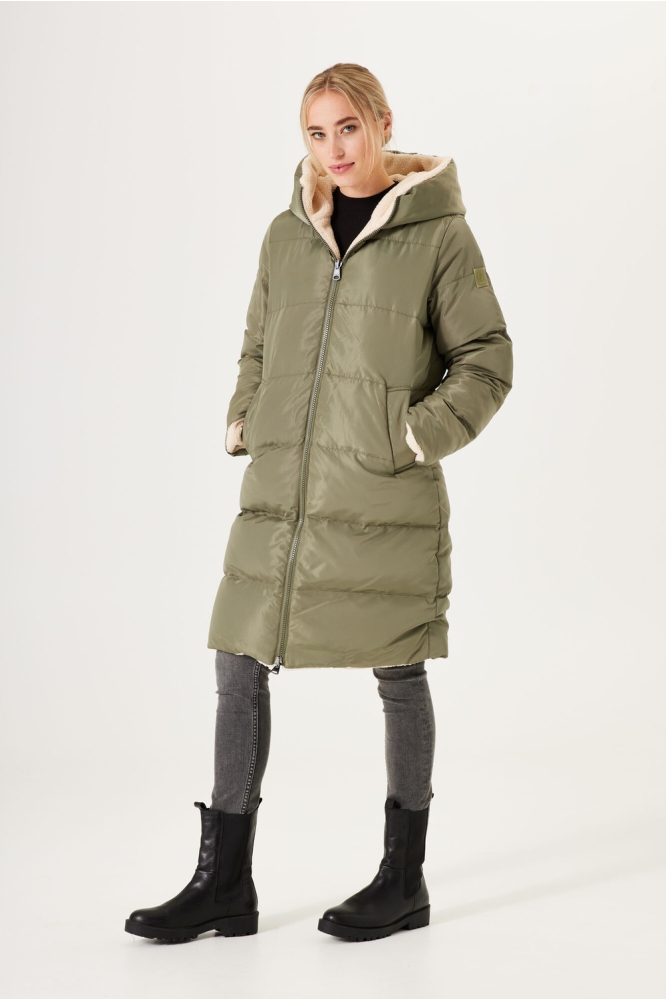 REVERSIBLE PUFFER GJ300913 4763 SHADOW