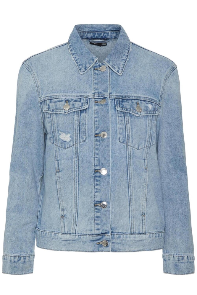 VMZORICA LS DENIM JACKET MIX NOOS 10279789 Light Blue Denim