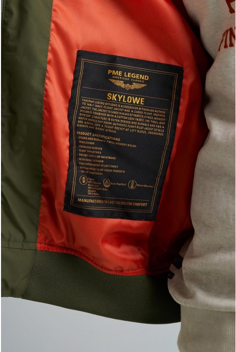 PME legend bomber jacket skylowe mix fabric