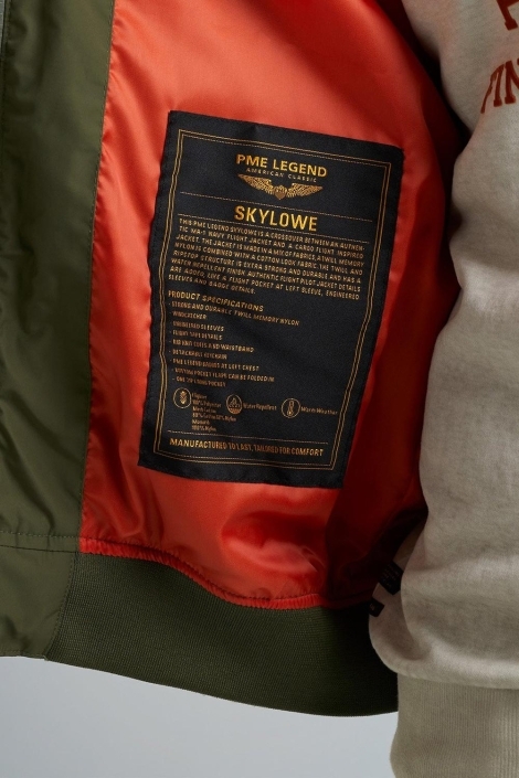 PME legend bomber jacket skylowe mix fabric
