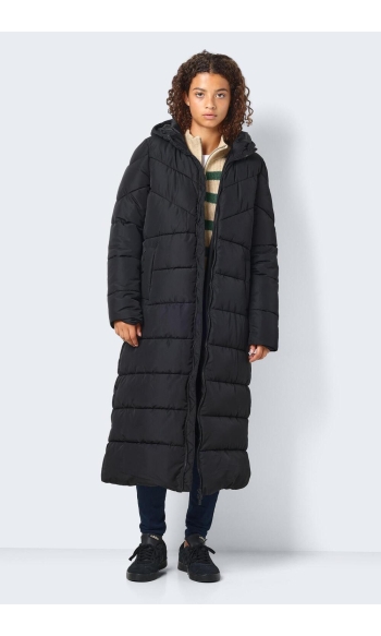 NMDALCON L/S X-LONG COAT NOOS 27026538 Black