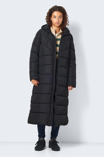 Noisy may NMDALCON L/S X-LONG COAT NOOS 27026538 Black