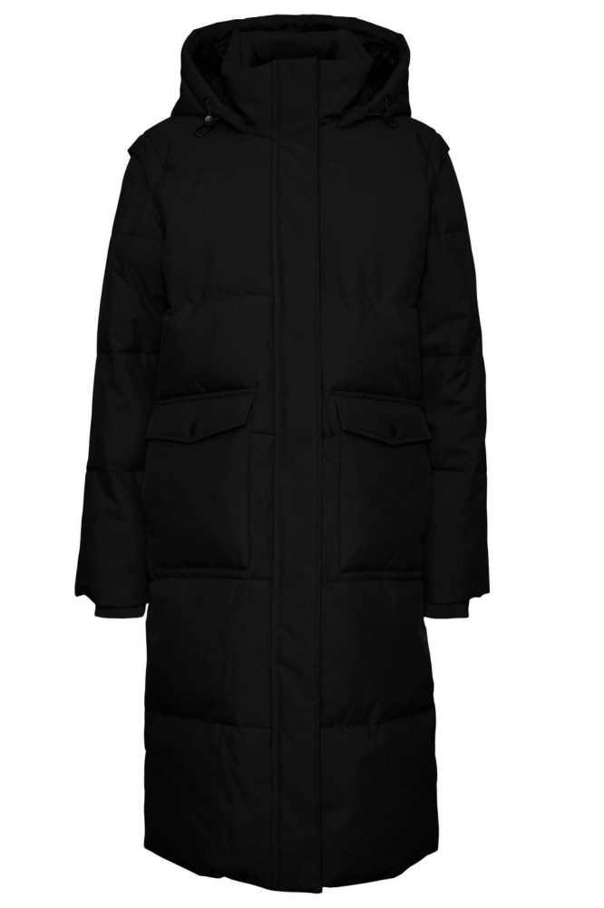 VMMADELYN LONG COAT NOOS 10292917 Black