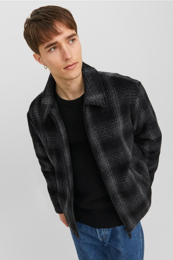 JORCOLE JACKET LN 12238915 BLACK/CHECK