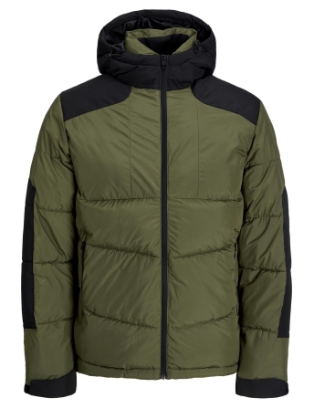Jack & Jones Jas JCOOTIS PUFFER SN 12239001 Olive Night