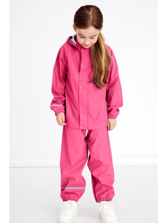 Name It Jas NKNDRY RAIN SET NOOS 13177542 Fandango Pink