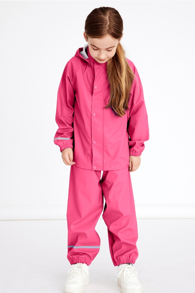 NKNDRY RAIN SET NOOS 13177542 Fandango Pink
