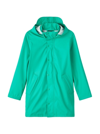 Name It Jas NKNDRY RAIN JACKET LONG 1FO NOOS 13209556 Emerald