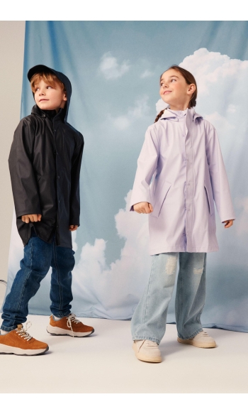 NKNDRY RAIN JACKET LONG 1FO NOOS 13209556 Orchid Petal