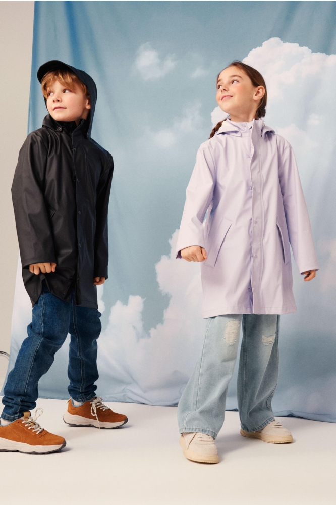 NKNDRY RAIN JACKET LONG 1FO NOOS 13209556 Orchid Petal