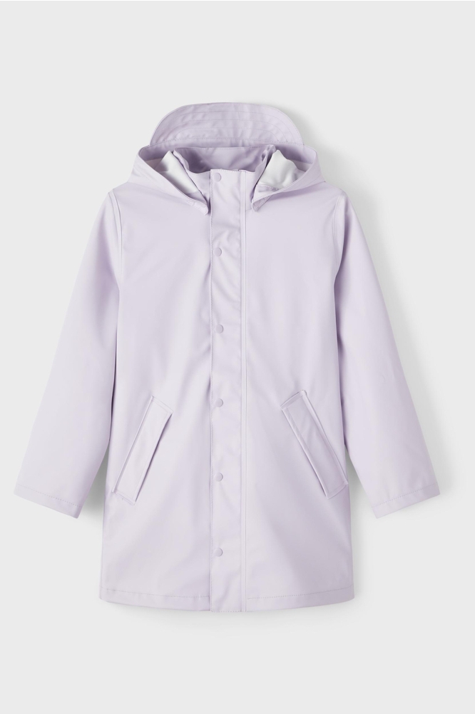 NKNDRY RAIN JACKET LONG 1FO NOOS 13209556 Orchid Petal