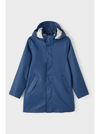 Name It Jas NKNDRY RAIN JACKET LONG 1FO NOOS 13209556 Insignia Blue
