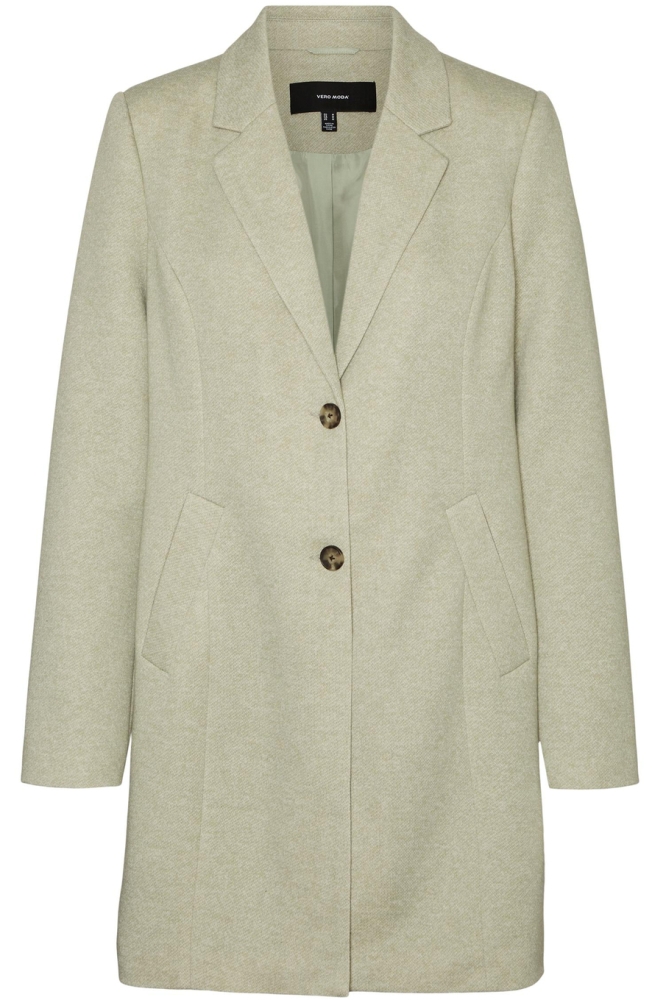 VMVERODONACALLIE COAT GA BOOS 10278102 Reseda/MELANGE