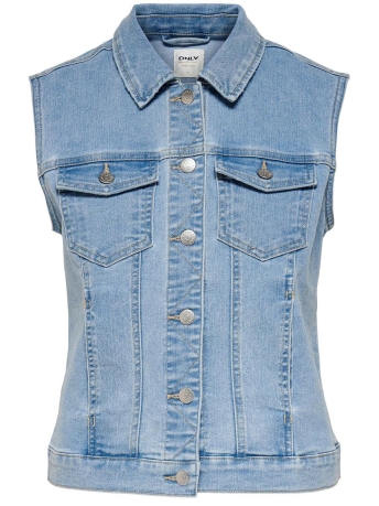Only Vest ONLWONDER WEST BJ DNM BOX 15257925 Light Blue Denim