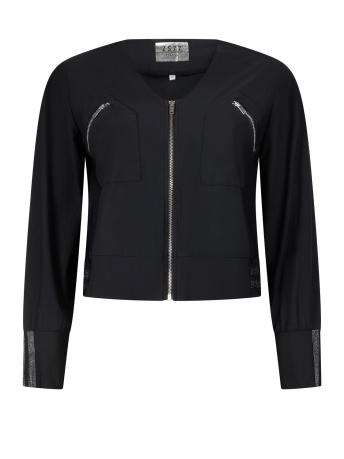 Zoso Vest FLOOR TRAVEL JACKET 232 0000 BLACK