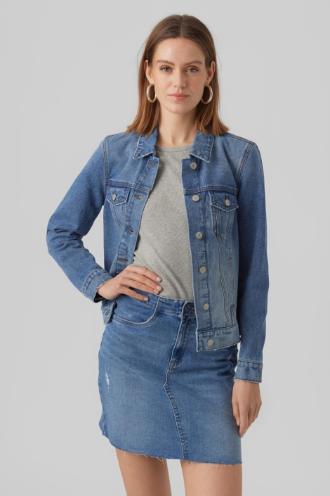 Vero Moda vmzorica ls denim jacket mix noos
