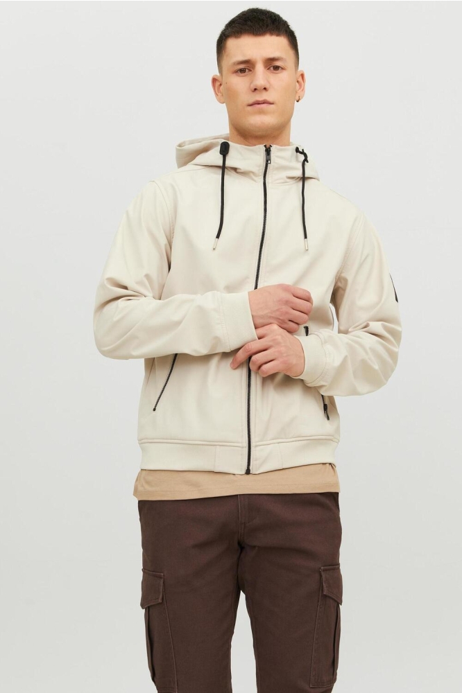 Jack & Jones beige heren jas