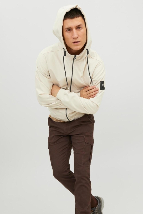 Jack & Jones beige heren jas