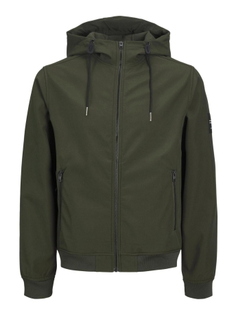 Jack & Jones Jas JJEBASIC SOFTSHELL HOOD NOOS 12236300 ROSIN