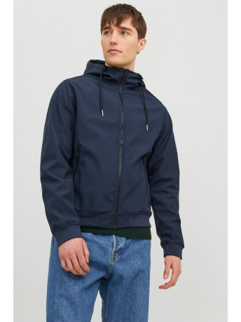 Jack & Jones Jas JJEBASIC SOFTSHELL HOOD NOOS 12236300 NAVY BLAZER