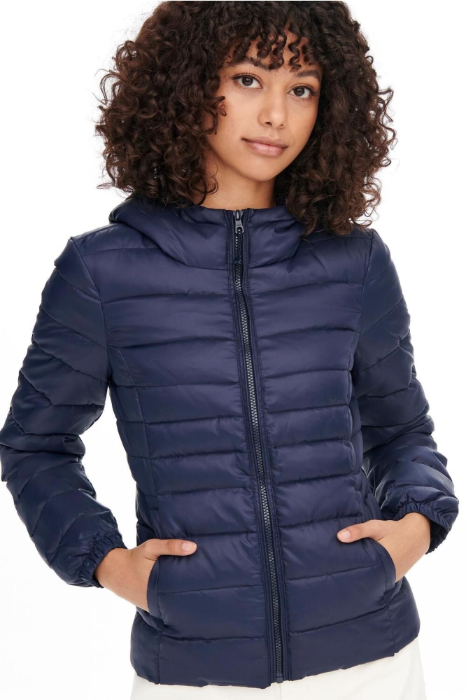 ONLTAHOE HOOD JACKET OTW NOOS 15156569 MARITIME BLUE