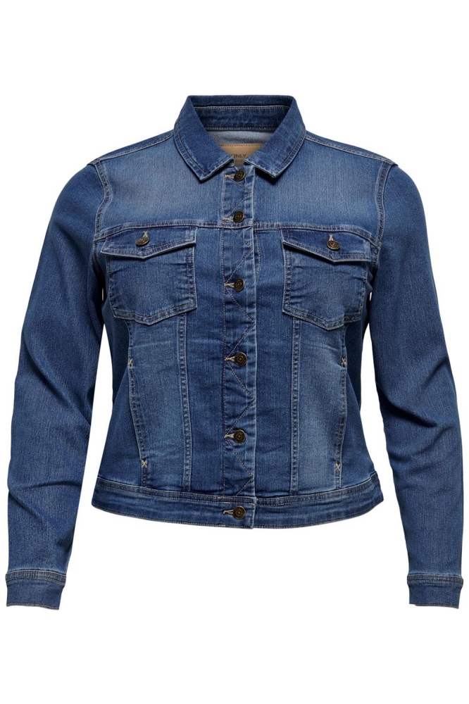 CARWESPA DENIM JACKET MBD DNM NOOS 15224741 Medium Blue Denim