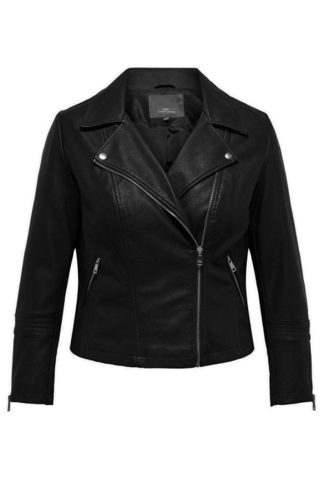 Only Carmakoma caremmy faux leather biker noos