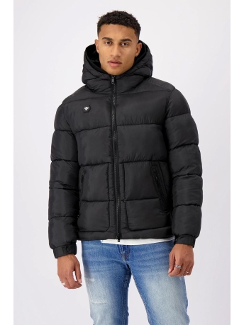 Black Bananas Jas GHOST PUFFER JAKET MENFW23 1 01 BLACK