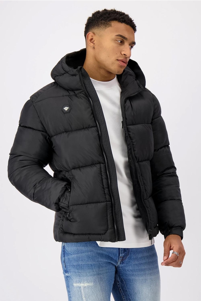 GHOST PUFFER JAKET MENFW23 1 01 BLACK
