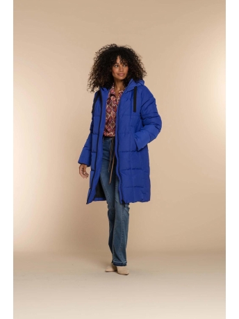Geisha Jas LANGE PUFFERJAS 38534 12 Cobalt
