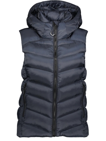 Superdry Jas HOODED FUJI PADDED GILET W5011562A ECLIPSE NAVY