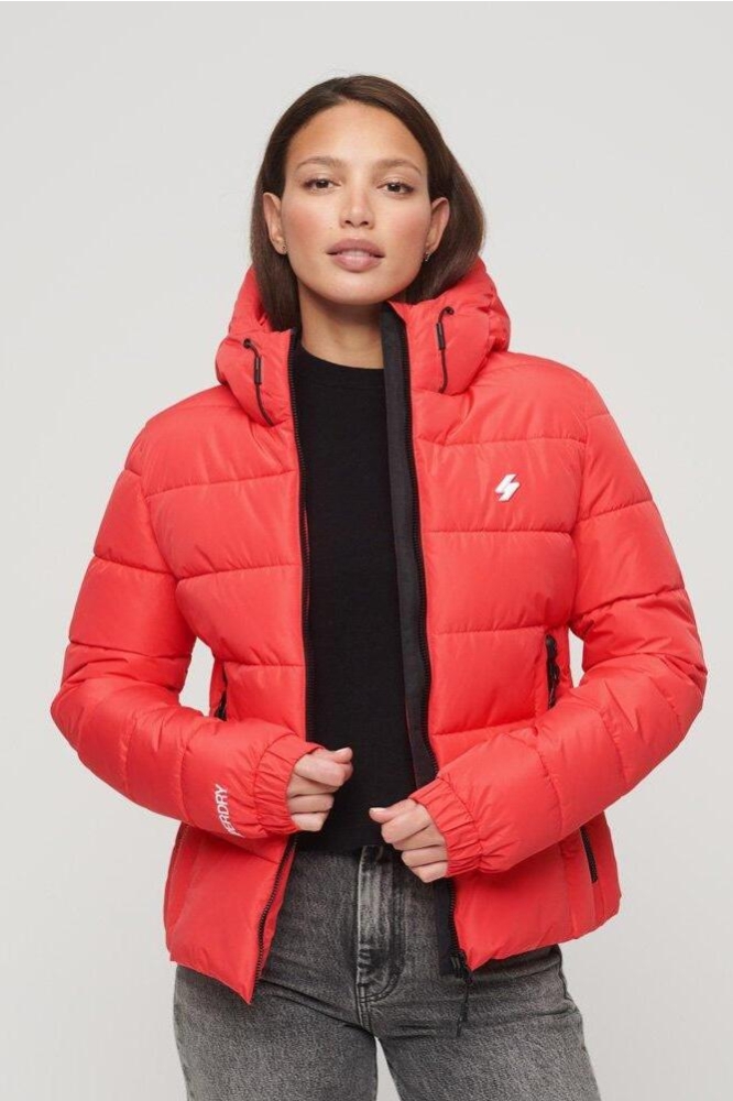 HOODED SPIRIT SPORT PUFFER W5011630A ACTIVE PINK