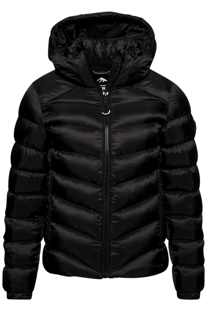 HOODED FUJI PADDED JACKET W5011593A BLACK