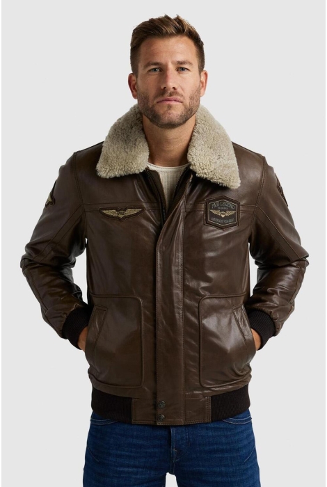 PME legend bomber jacket hudson buff leather