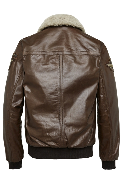 PME legend bruine heren leren jas