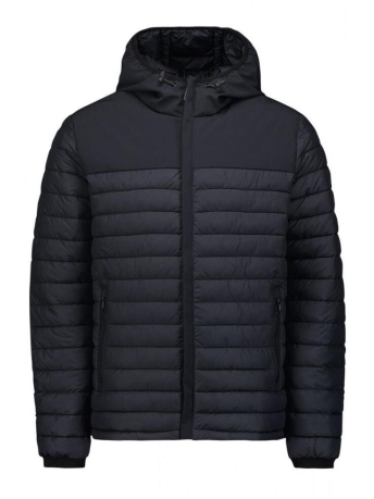 NO-EXCESS Jas JACKET HOODED SHORT FIT PADDED MIX 21630811SN 078 NIGHT
