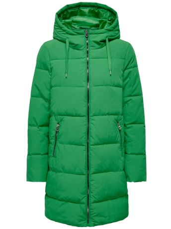 Only Jas ONLDOLLY LONG PUFFER COAT OTW NOOS 15205369 Green Bee
