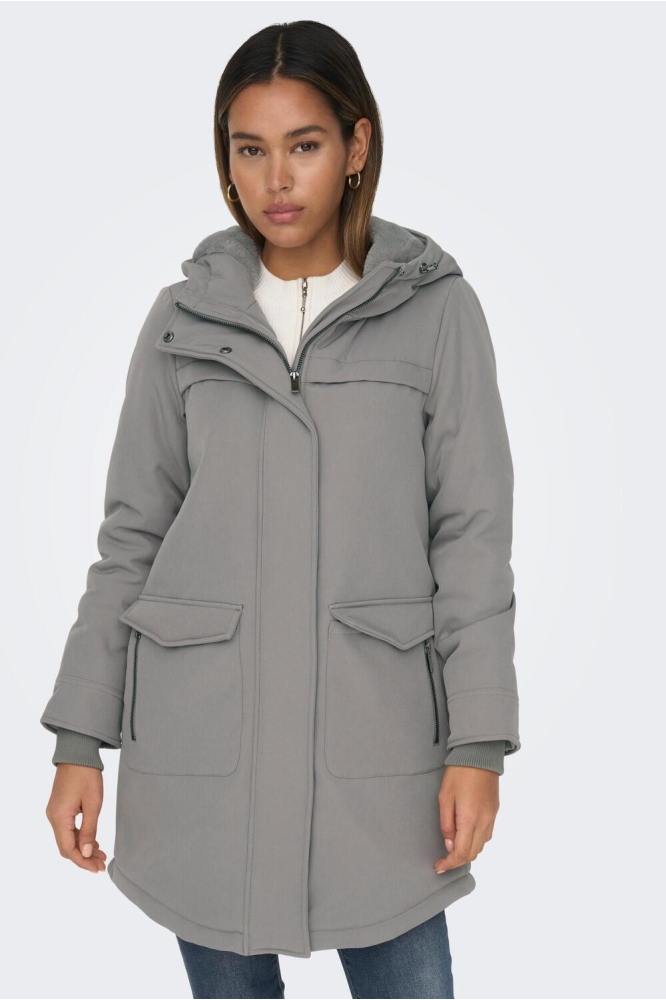 ONLMAASTRICHT PARKA OTW NOOS 15192522 Steeple Gray