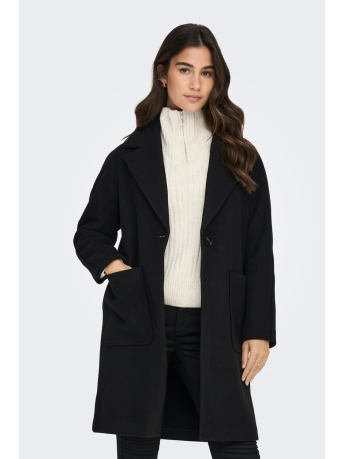 Only Jas ONLNEWVICTORIA LIFE  COAT OTW 15285883 BLACK