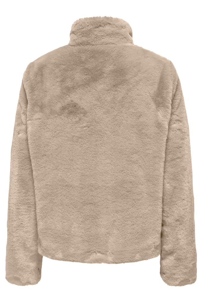 Only beige dames jas | Achteraanzicht