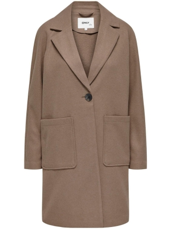 Only Jas ONLNEWVICTORIA LIFE COAT OTW 15285883 Simply Taupe/MELANGE