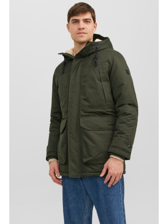 Jack & Jones Jas JJECLIP PARKA SN 12235869 Rosin
